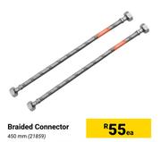 Braided Connector 450mm-Each