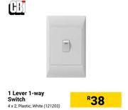 CBI 1 Lever 1 Way Switch