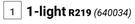 Design House Spotlight Range 1 Light