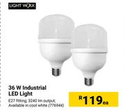 Light Worx 36W Industrial LED Light-Each