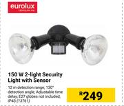 Eurolux 150W 2 Light Security Light With Sensor