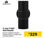 Design House 2 Way 2 Light Wall Washer
