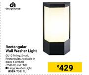 Design House Rectangular Wall Washer Light