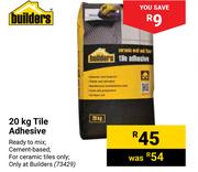 Builders Tile Adhesive-20Kg 