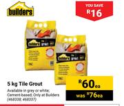Builders Tile Grout-5Kg Each