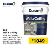 Duram Wall & Ceiling-20L