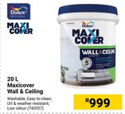 Dulux Maxicover Wall & Ceiling-20L