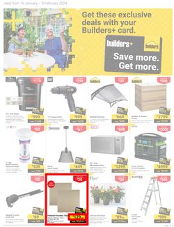 Builders : Save More, Get More (16 January - 5 February 2024), page 1