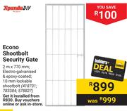 Xpanda DIY Econo Shootbolt Security Gate 