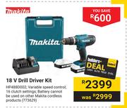 Makita 18V Drill Driver Kit 773629