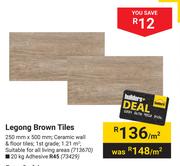 Legong Brown Tiles 713670-Per m² 