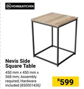 Home & Kitchen Nevis Side Square Table
