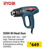 Ryobi 2000W Heat Gun 433969