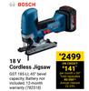 Bosch 18V Cordless Jigsaw 782518