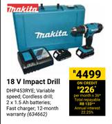 Makita 18V Impact Drill 634662