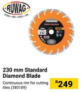 Ruwag 230mm Standard Diamond Blade
