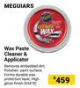Meguiars Wax Paste Cleaner & Applicator