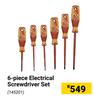 Gedore 6 Piece Electrical Screwdriver Set