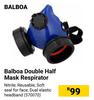 Balboa Double Half Mask Respirator