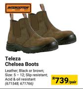 Interceptor Teleza Chelsea Boots-Per Pair
