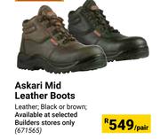 Interceptor Askari Mid Leather Boots