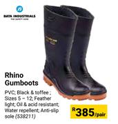 Bata Industries Rhino Gumboots-Per Pair