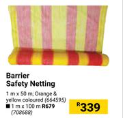 Barrier Safety Netting 1m x 100m