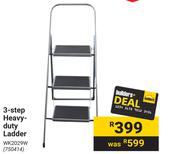 3 Step Heavy Duty Ladder