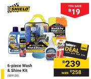 Shield 6 Piece Wash & Shine Kit