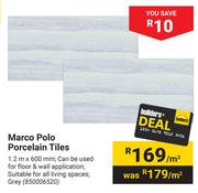 Marco Polo Porcelain Tiles-1.2m x 600mm Per Sqm