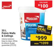 Plascon 20L Polvin Walls & Ceilings