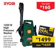 Ryobi 1200W High Pressure Washer