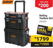 Grip Rolling Toolbox Set