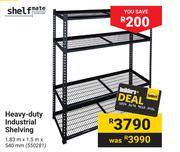 Shelfmate Heavy Duty Industrial Shelving 1.83m x 1.5m x 540mm
