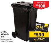 240L Wheelie Bin