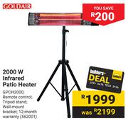 Goldair 2000W Infrared Patio Heater