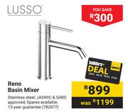 Lusso Reno Basin Mixer