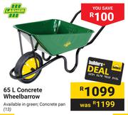 Lasher 65L Concrete Wheelbarrow