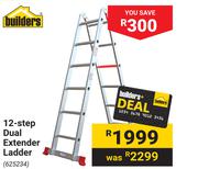 Builders 12 Step Dual Extender Ladder