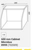 Home&Kitchen Tall Units (600mm Cabinet Microbox) 702009