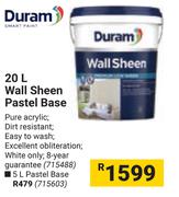 Duram 5L Wall Sheen Pastel Base
