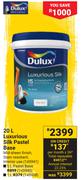 Dulux 20L Luxurious Silk Pastel Base
