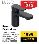 Lusso Roya Basin Mixer 715058