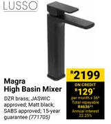 Lusso Magra High Basin Mixer 771705