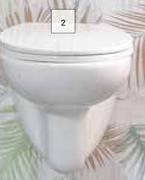 Lusso Luna Wall-Hung Ceramic Toilet White 783910