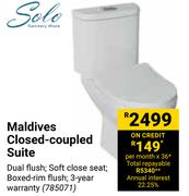 Solo Maldives Closed-Coupled Suite 785071