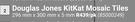 Douglas Jones KitKat Mosaic Tiles 85000249-296mm X 300mm X 5mm Per Pack