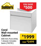 Builders Coral Wall-Mounted Cabinet 743781