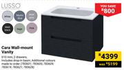 Lusso Cara Wall-Mount Vanity-610mm