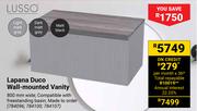 Lusso Lapana Duco Wall-Mounted Vanity 784096, 784100, 784107
